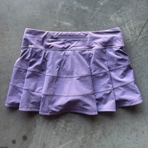 Lululemon Pace Rival Mid-Rise Skirt Women's Size 6 Purple Ash Athletic - NWT - Picture 6 of 11